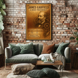 James Garfield A Brief Presidency Poster