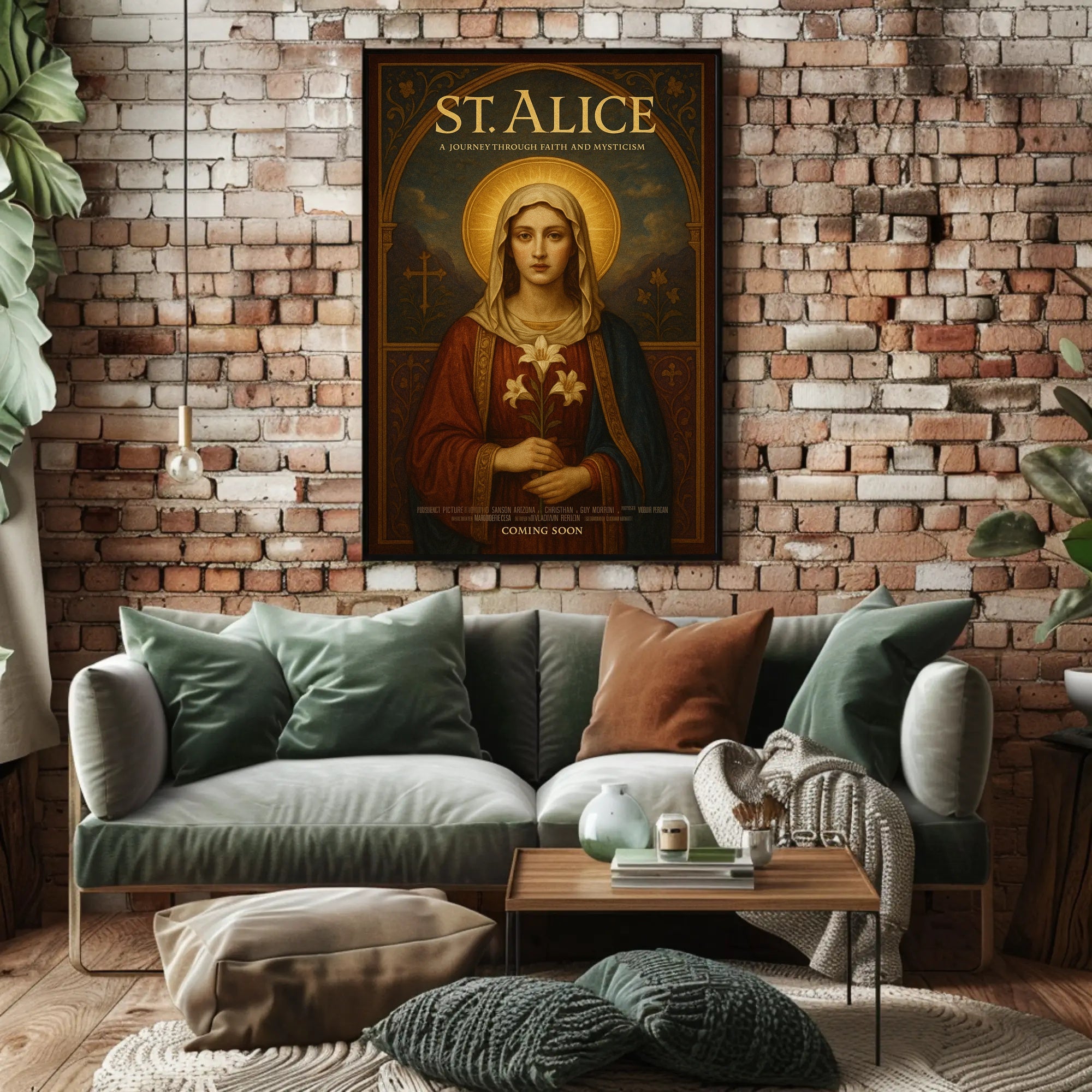 St. Alice Poster PosterGoat