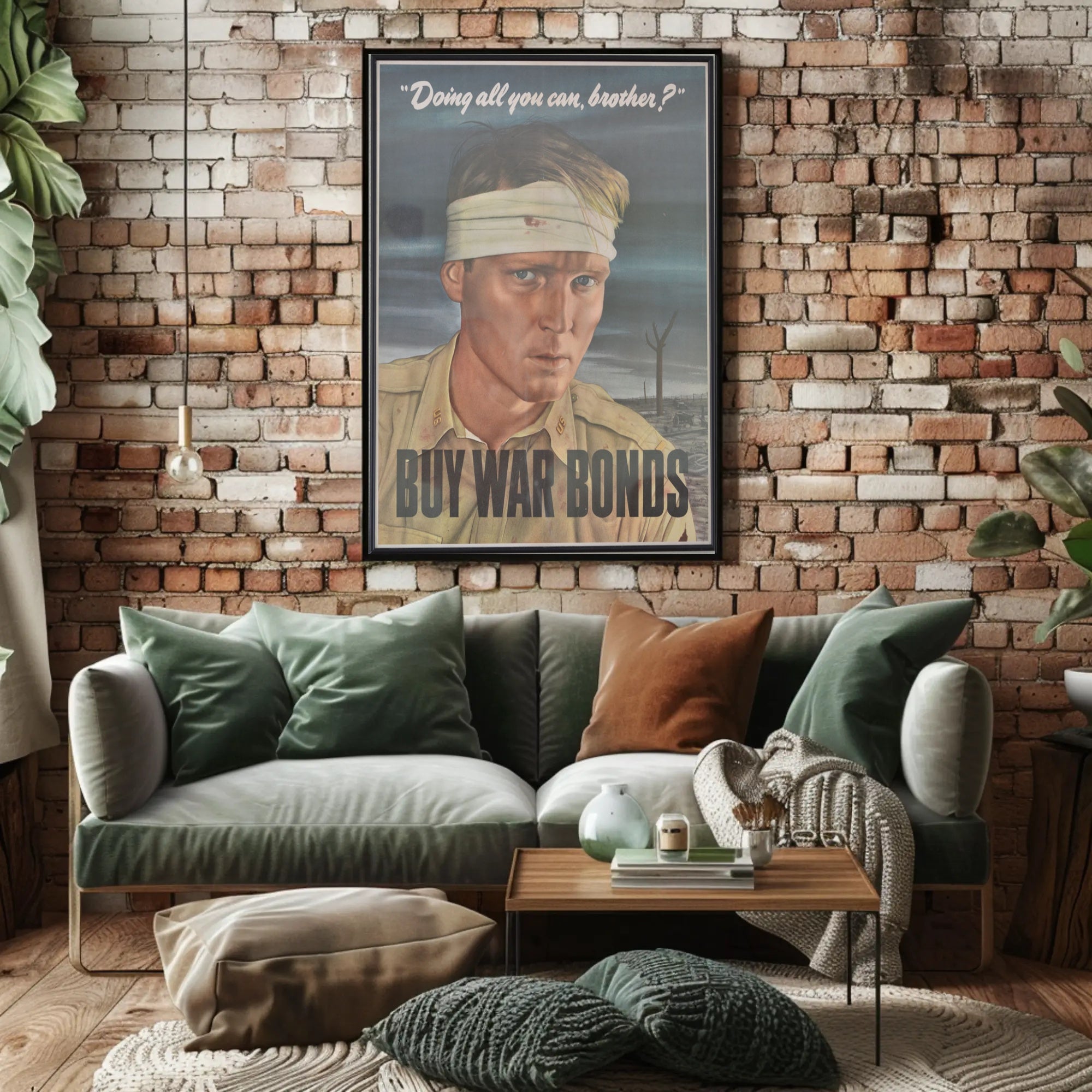 Wartime Call to Action Poster PosterGoat