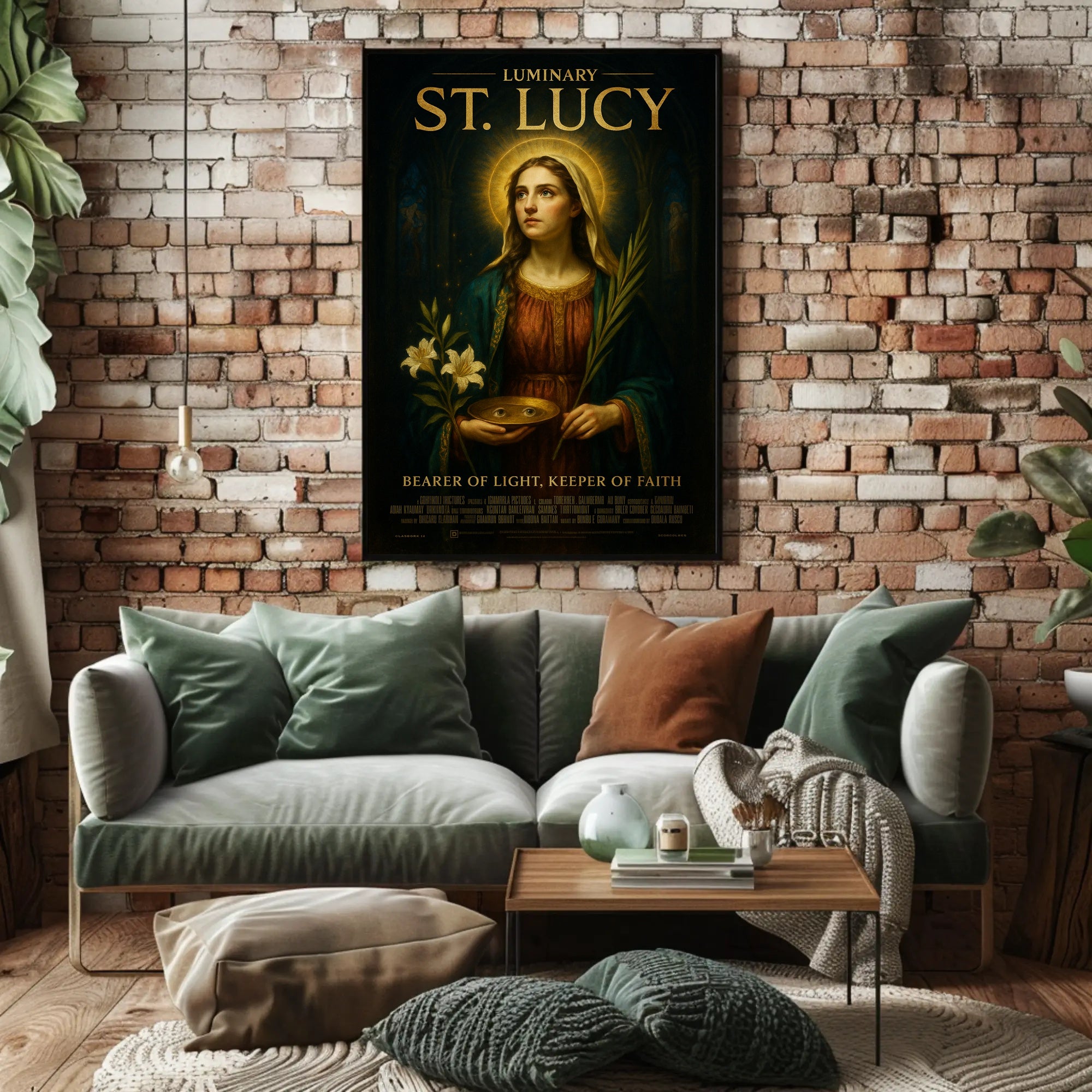 Luminary St. Lucy Poster