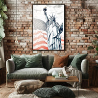Liberty And Freedom Poster
