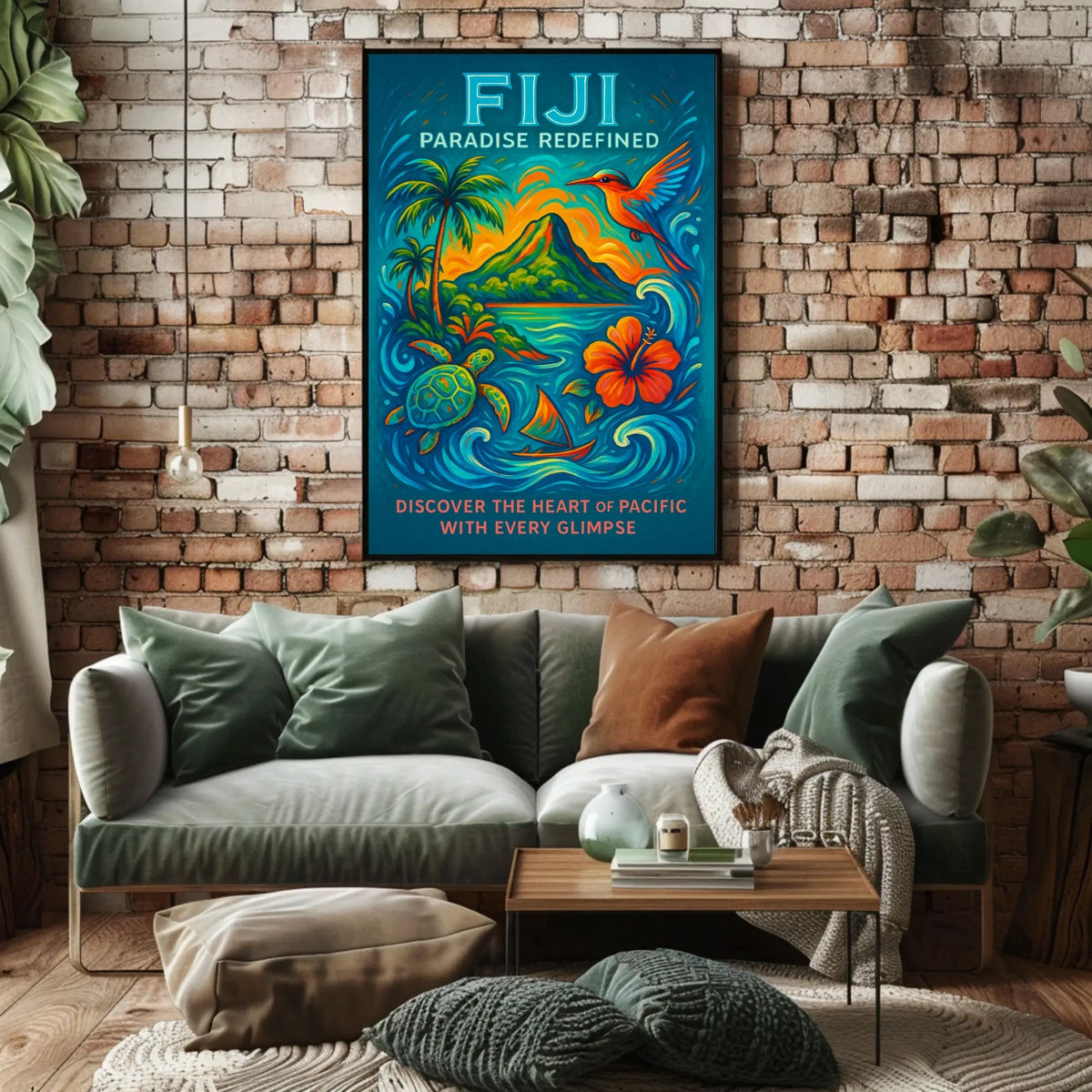 Fiji Paradise Redefined Poster