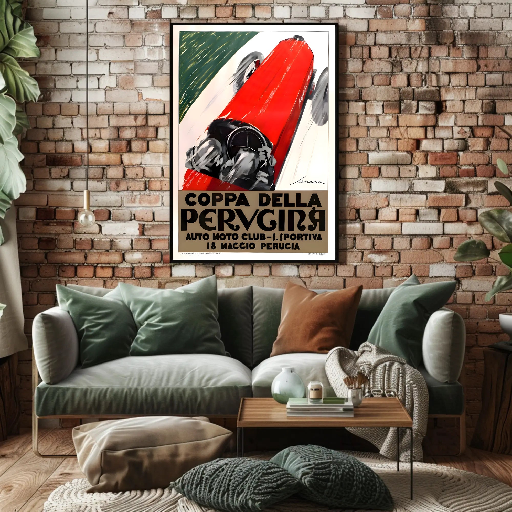 Coppa della Perugina Racing Poster