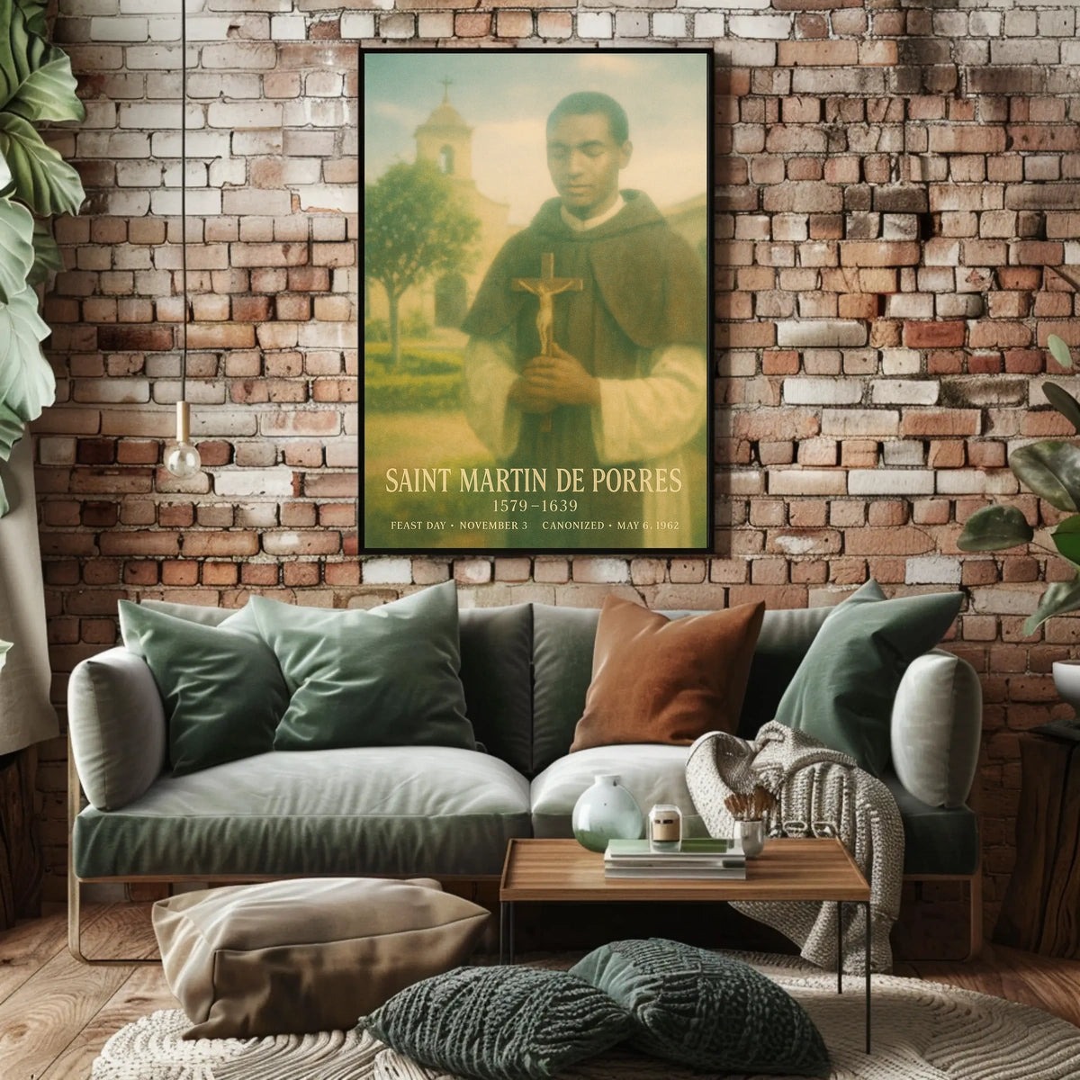 Saint Martin De Porres Poster