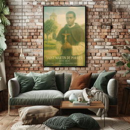 Saint Martin De Porres Poster