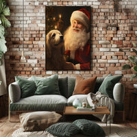 SantaS Joyful Moment Poster