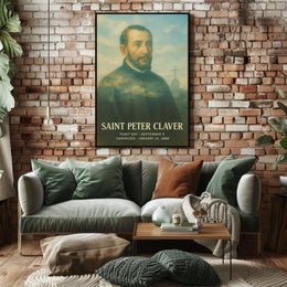 Saint Peter Claver Poster
