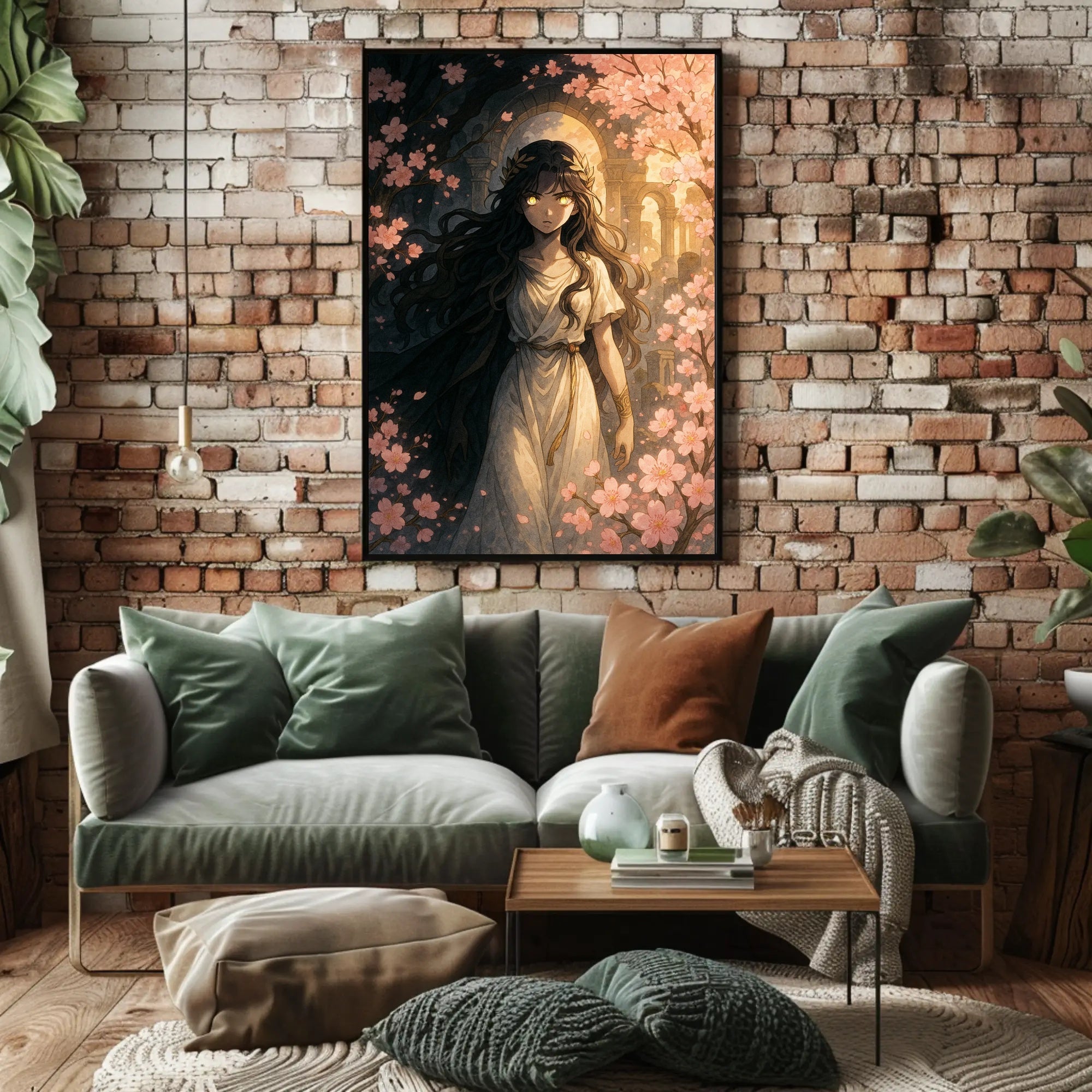 Mystical Greco-Roman Ethereal Character Fantasy or Mythology Poster