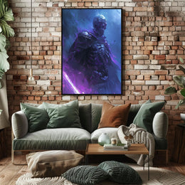 Mystic Skeleton Warrior in Fantasy or Mythology Poster PosterGoat