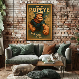 Popeye 1929 Art Poster POP-28