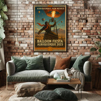 Albuquerque Balloon Fiesta 2023 Poster