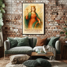 Saint Catherine of Alexandria Poster