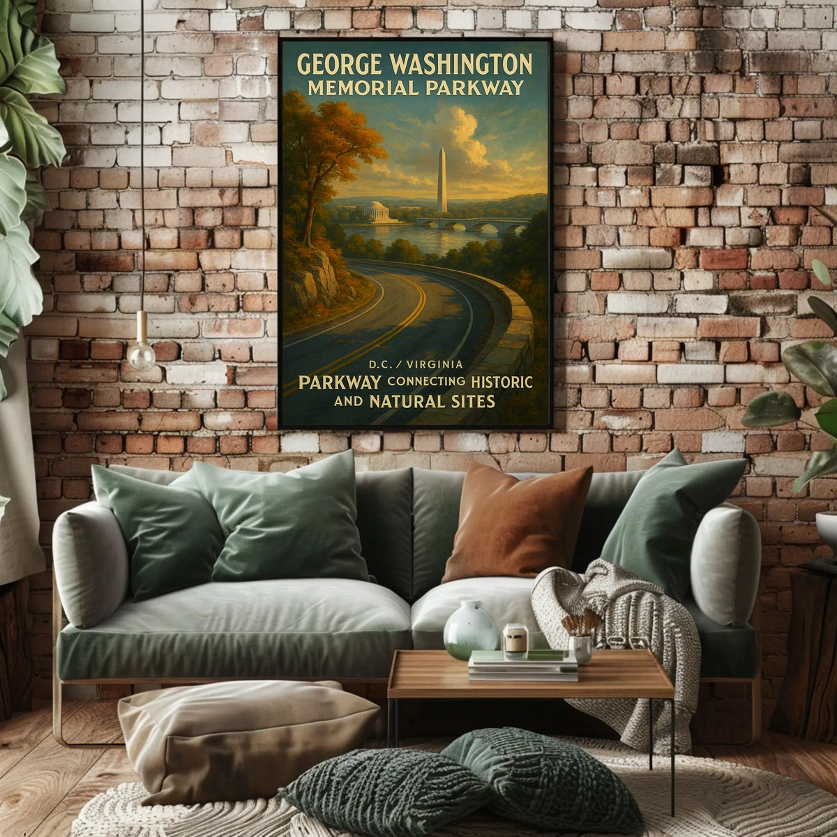 George Washington Memorial Parkway Poster