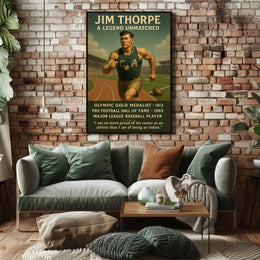 Jim Thorpe A Legend Unmatched Poster