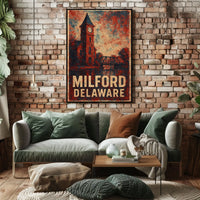 Milford, Delaware Poster