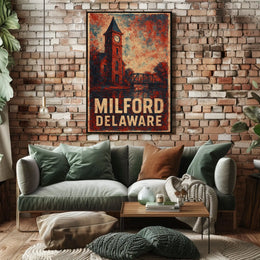 Milford, Delaware Poster