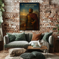 St. Constantine The Great Emperor Of Poster