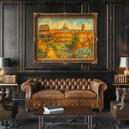 Italy A Timeless Journey Poster