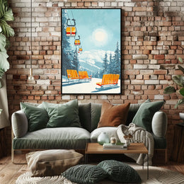 Winter Wonderland Retreat Poster