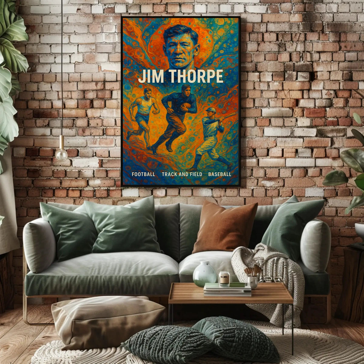Jim Thorpe Multisport Legend Poster