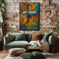 Jim Thorpe Multisport Legend Poster
