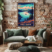 Lake Tahoe Scenic Poster