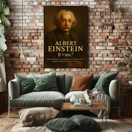 Albert Einstein Developer Of The Poster
