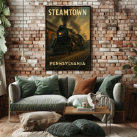 Steamtown Pennsylvania Poster
