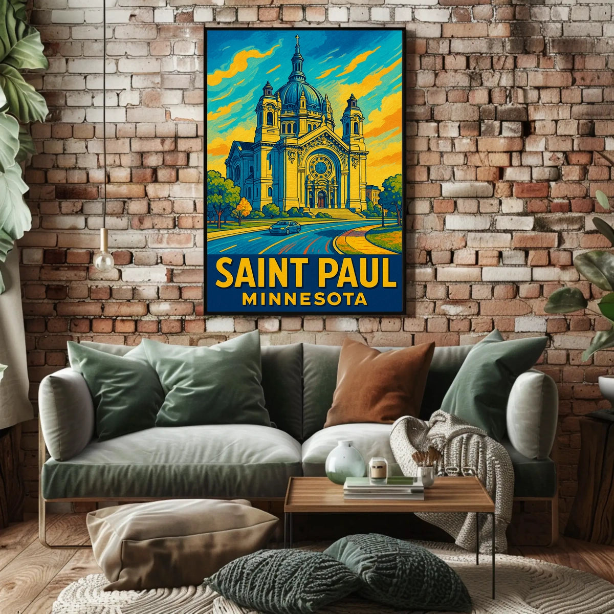 Saint Paul, Minnesota Poster