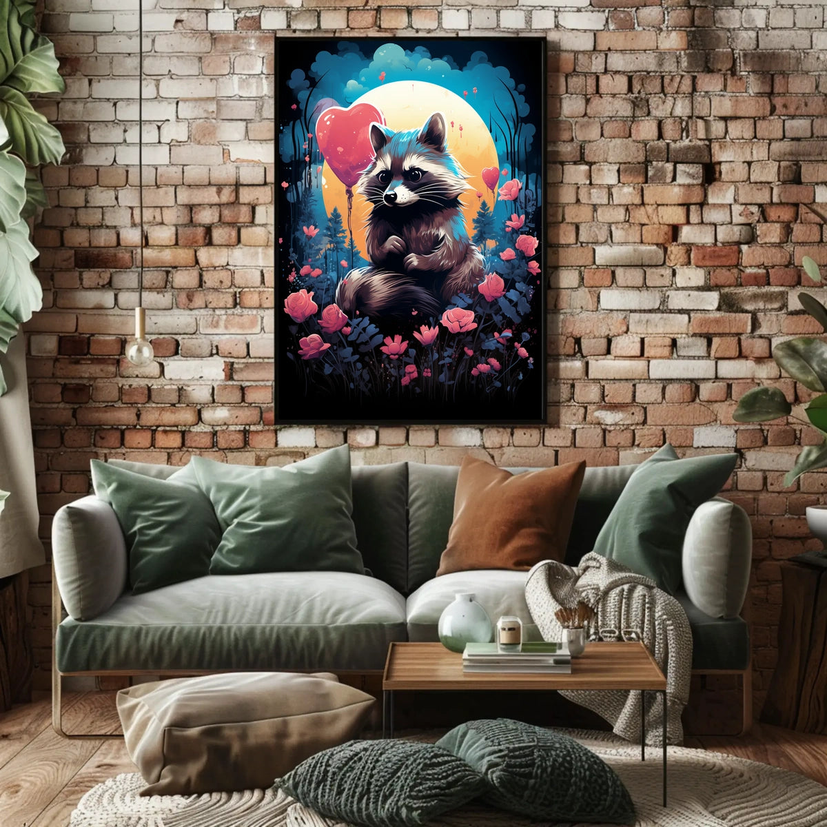 Enchanted Forest Romance Poster