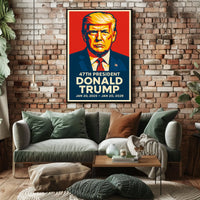 Donald Trump 47Th President Poster