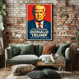 Donald Trump 47Th President Poster