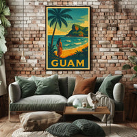 Guam Tropical Paradise Poster