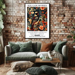 The Artistry of 19th Century Cotton Prints Cultural Poster