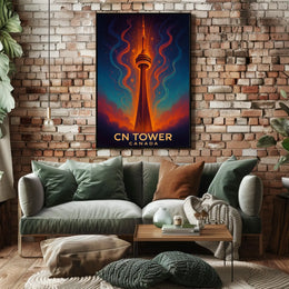 CN Tower Canada Poster