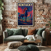 Majestic Kentucky Poster