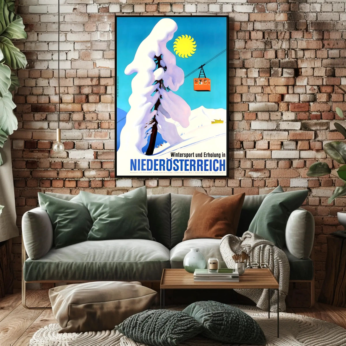 Winter Sports in Niederösterreich Poster