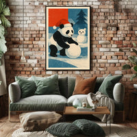Panda Wonderland Poster