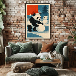 Panda Wonderland Poster