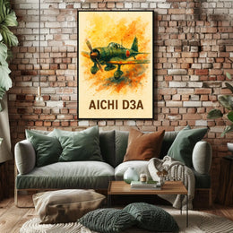 Aichi D3A Poster