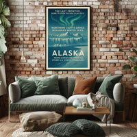 The Last Frontier Alaska Poster