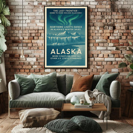 The Last Frontier Alaska Poster
