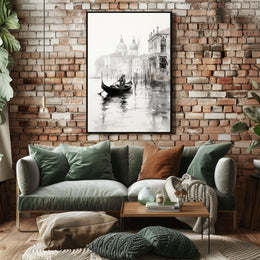 Venetian Gondola Adventure: Exquisite Cultural Heritage Poster
