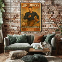 Jim Thorpe The Ultimate Sports Legend Poster