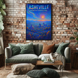 Asheville, North Carolina Poster