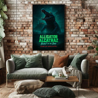 Alligator Alcatraz Beast of the Bay Poster