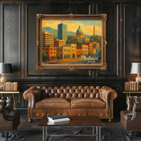 Malawi Cityscape Travel Photography Poster