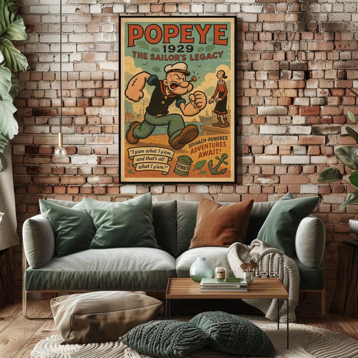 Popeye 1929 Art Poster POP-129