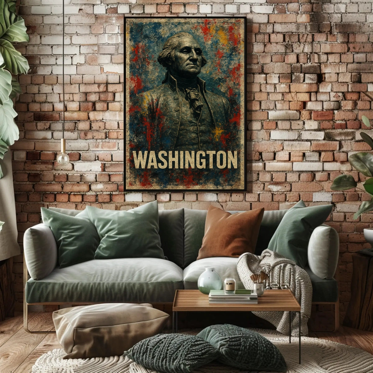 George Washington 1st President Poster