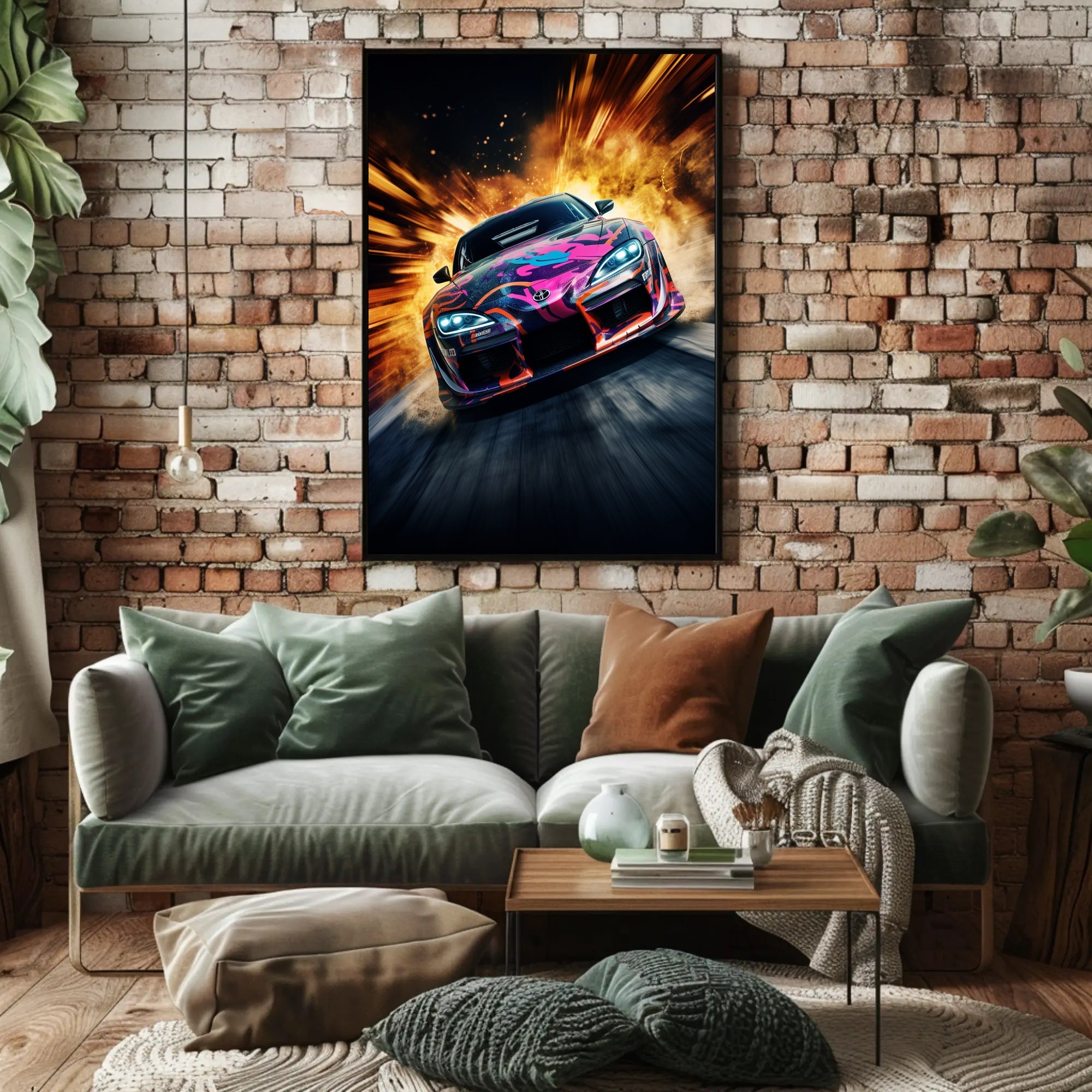 Speed and Fury Poster PosterGoat